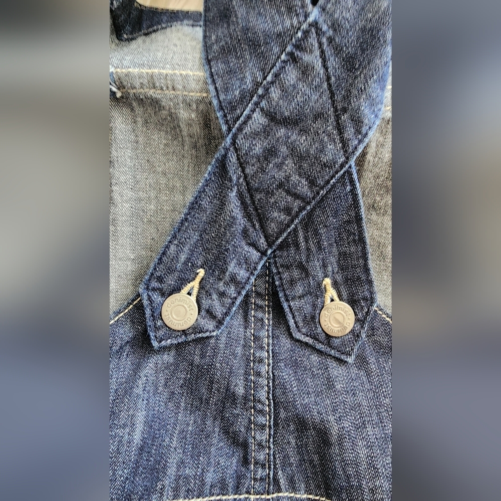 DENIMIST TIE STRAPS RELAXED OVERALLS RETAIL PRICE $465 SIZE XS NWOT - Picture 8 of 16